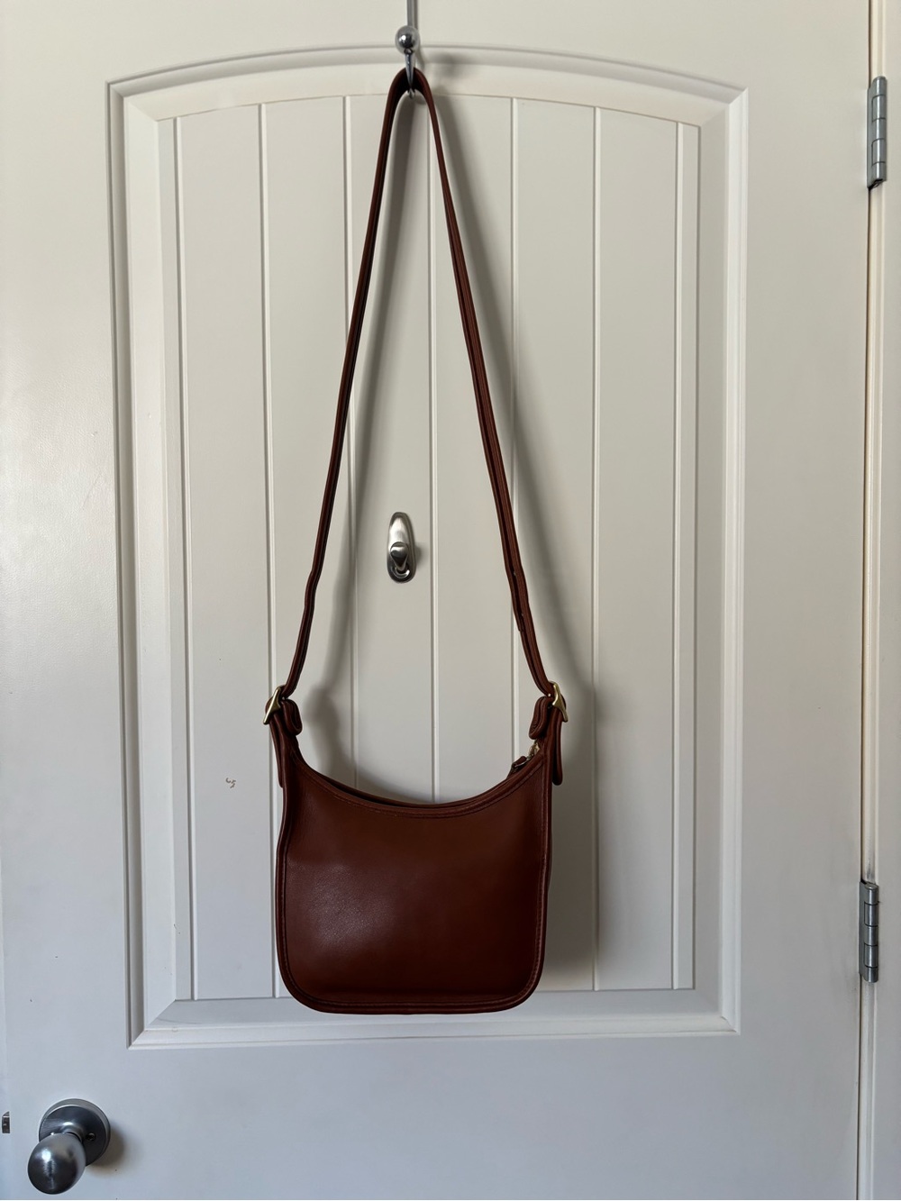 Authentic Vintage Coach Legacy Janice 9950 British Tan Leather Bag 1999 USA - Picture 4 of 8